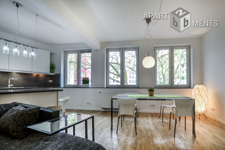 Modern möblierte und zentral gelegene Wohnung in Köln-Neustadt-Nord