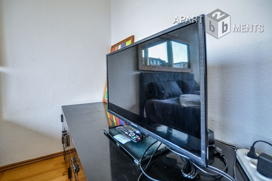 Möbliertes Apartment in zentraler aber sehr ruhiger Lage von Köln-Altstadt-Süd