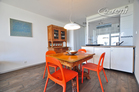 Very modern furnished apartment with balcony in Cologne-Humboldt-Gremberg