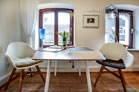 First-class furnished old building apartment in the heart of Cologne-Deutz