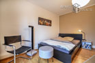 First-class furnished old building apartment in the heart of Cologne-Deutz