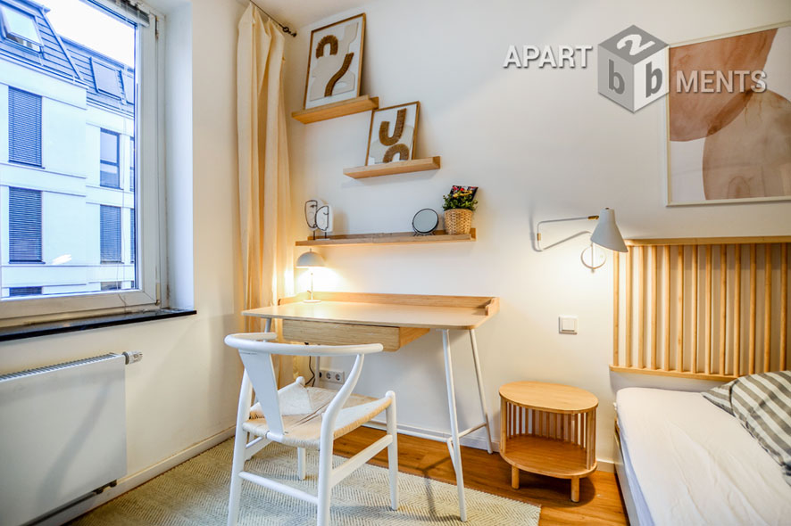 Modern möblierte und zentral gelegene Wohnung in Köln-Neustadt-Nord