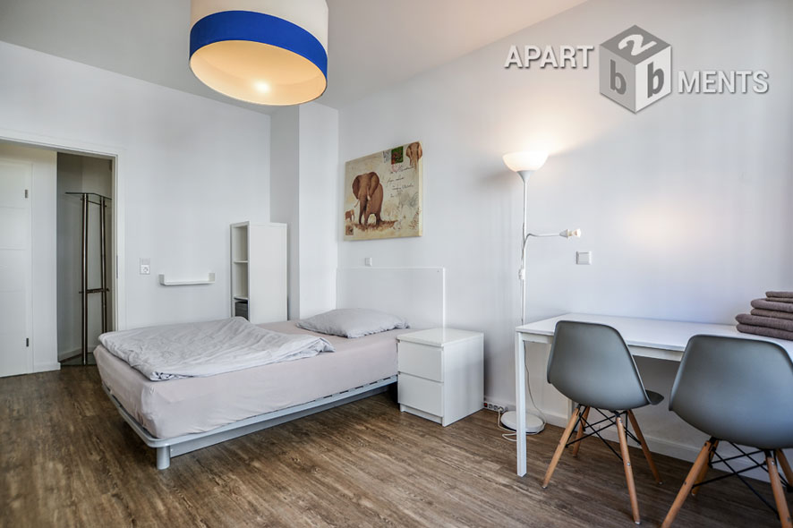 Modernly furnished and centrally located apartment in Cologne-Neustadt-Nord