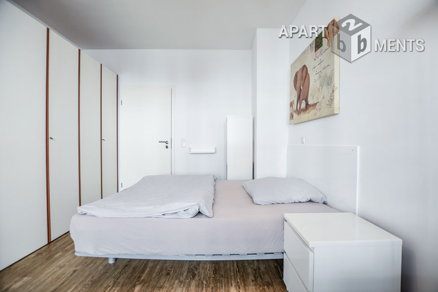 Modernly furnished and centrally located apartment in Cologne-Neustadt-Nord