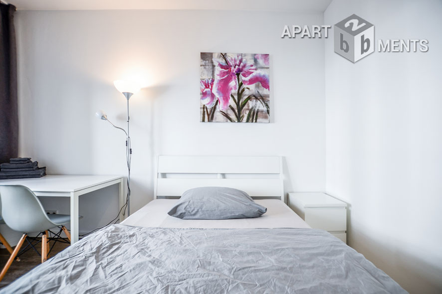 Modernly furnished and centrally located apartment in Cologne-Neustadt-Nord