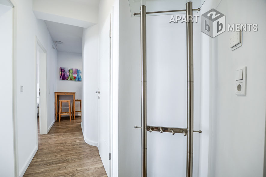 Modernly furnished and centrally located apartment in Cologne-Neustadt-Nord