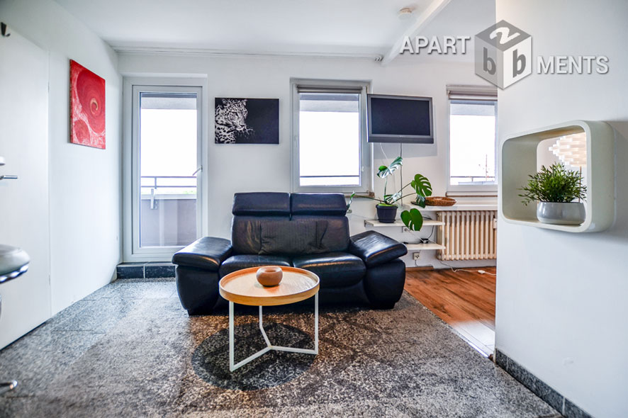Modern möbliertes und zentral gelegenes Apartment in Köln-Deutz