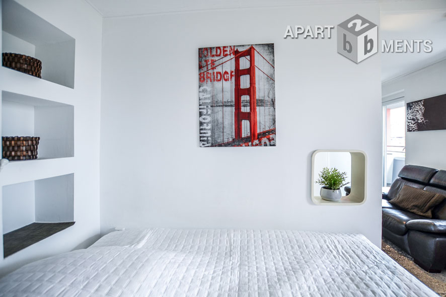 Modern möbliertes und zentral gelegenes Apartment in Köln-Deutz