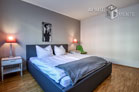 Modern furnished spacious apartment in central location in Cologne-Lindenthal