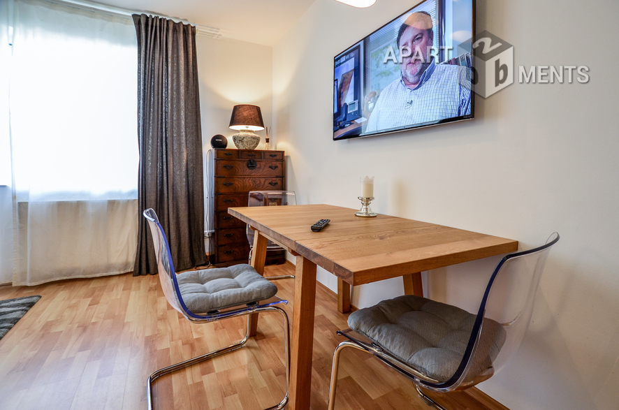Modernly furnished apartment with balcony in Cologne-Humbold-Gremberg