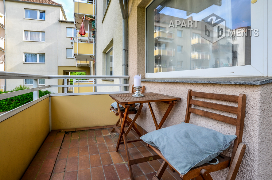 Modern möblierte Wohnung mit Balkon in Köln-Humbold-Gremberg