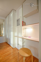 Modern furnished studio in central location in Cologne-Neustadt-Süd