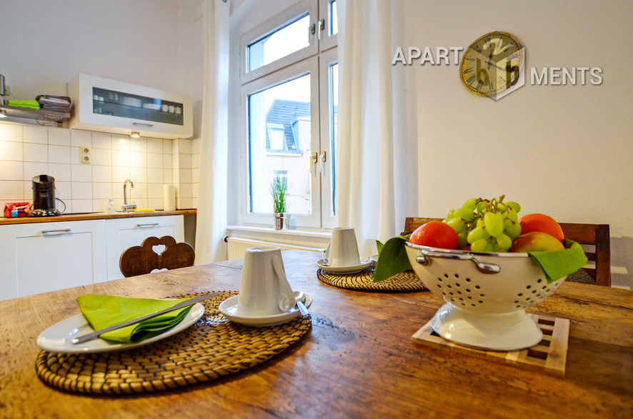 Modern and high quality furnished apartment in Cologne-Neuehrenfeld