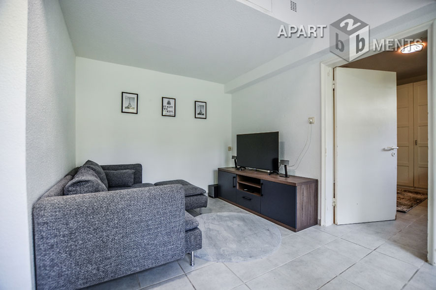 Möblierte 2-Zimmer-Wohnung mit Terrasse in Köln-Sülz