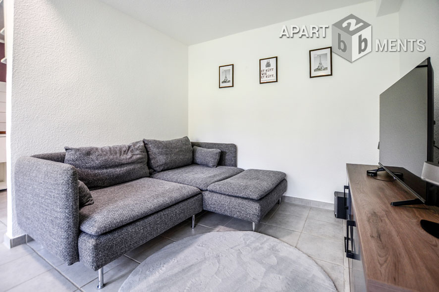 Möblierte 2-Zimmer-Wohnung mit Terrasse in Köln-Sülz