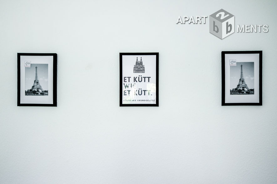 Möblierte 2-Zimmer-Wohnung mit Terrasse in Köln-Sülz