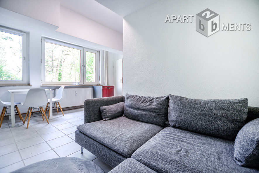 Möblierte 2-Zimmer-Wohnung mit Terrasse in Köln-Sülz