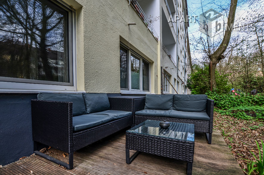 Möblierte 2-Zimmer-Wohnung mit Terrasse in Köln-Sülz