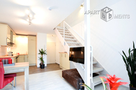 Modernly furnished and centrally located maisonette in Cologne-Altstadt-Nord