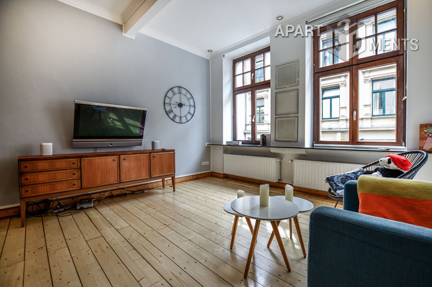 High quality furnished maisonette apartment in the Belgian Quarter