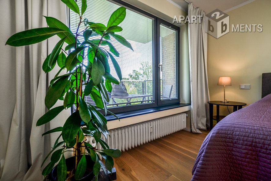 Modern möblierte Wohnung mit einzigartiger Dachterrasse in Köln-Müngersdorf