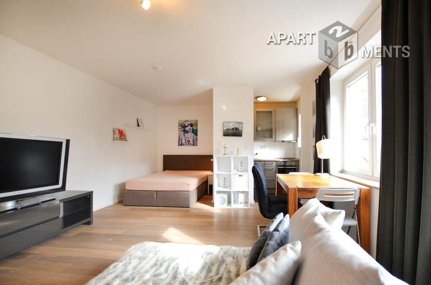 Möbliertes Apartment in ruhiger und zentraler Lage in Köln-Neustadt-Süd