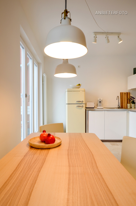 Modernly and high-quality furnished apartment with balcony in Cologne-Ehrenfeld