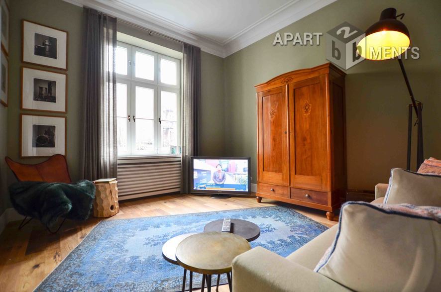 Furnished 2.5-room studio apartment in top city centre location in Cologne-Neustadt-North