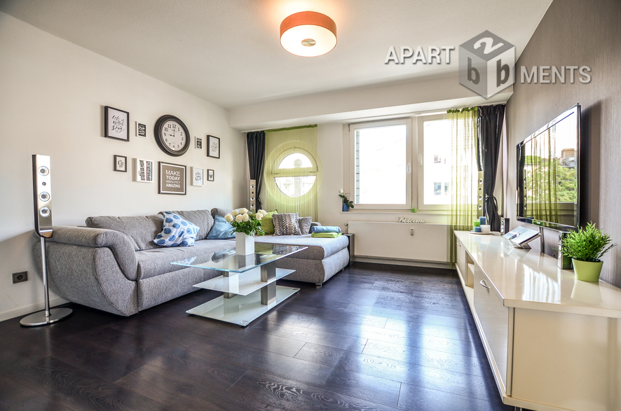 Modern furnished and centrally located apartment in Cologne-Neustadt-Süd