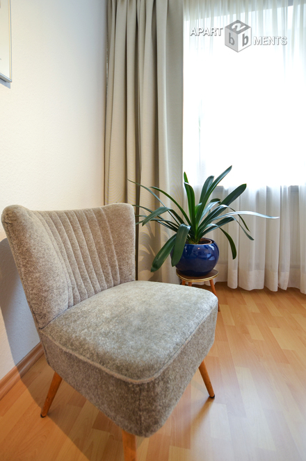 Furnished and centrally located apartment with balcony in Cologne-Altstadt-Nord