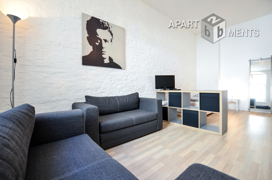 Modernly furnished studio in Cologne-Lindenthal