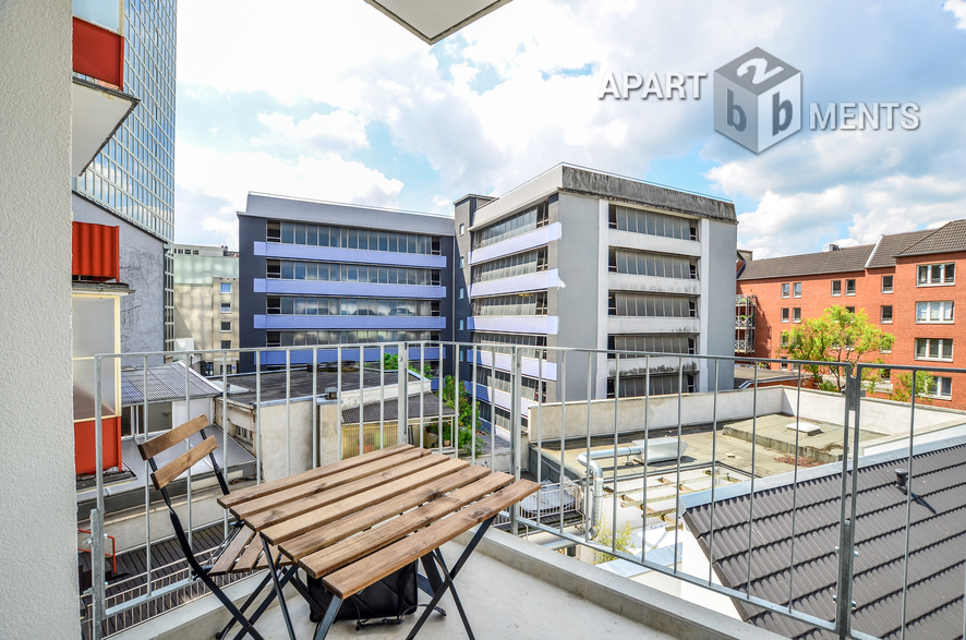 Möbliertes 2-Zimmer-Apartment mit Balkon in Köln-Neustadt-Nord