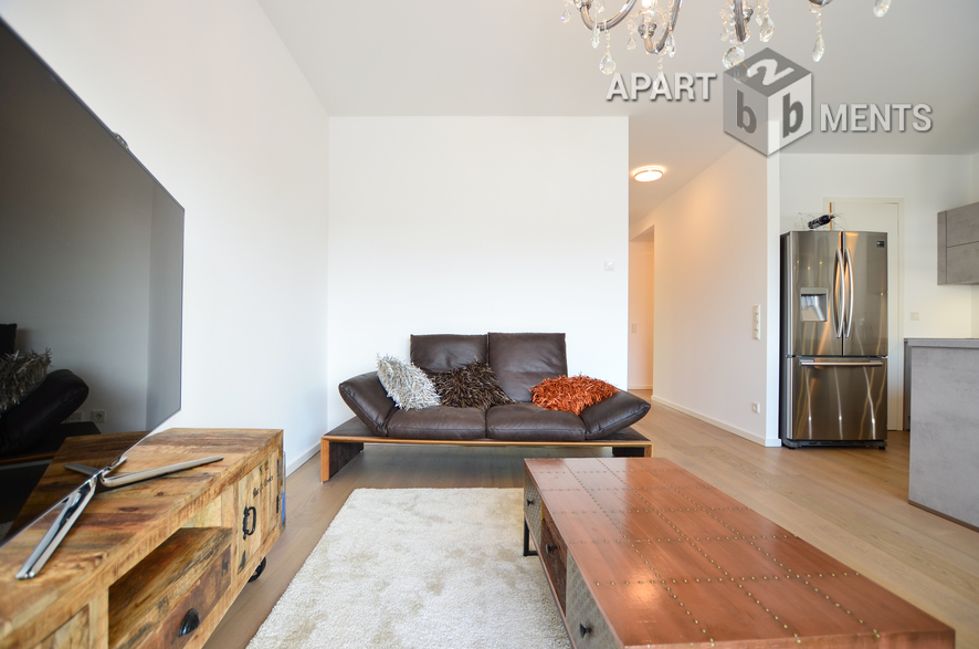 Möblierte Wohnung in einer außergewöhnlichen Wohnanlage in Köln-Altstadt-Nord