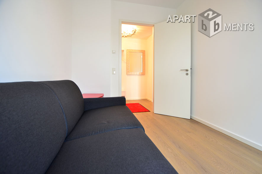 Möblierte klimatisierte Wohnung in einer außergewöhnlichen Wohnanlage in Köln-Altstadt-Nord