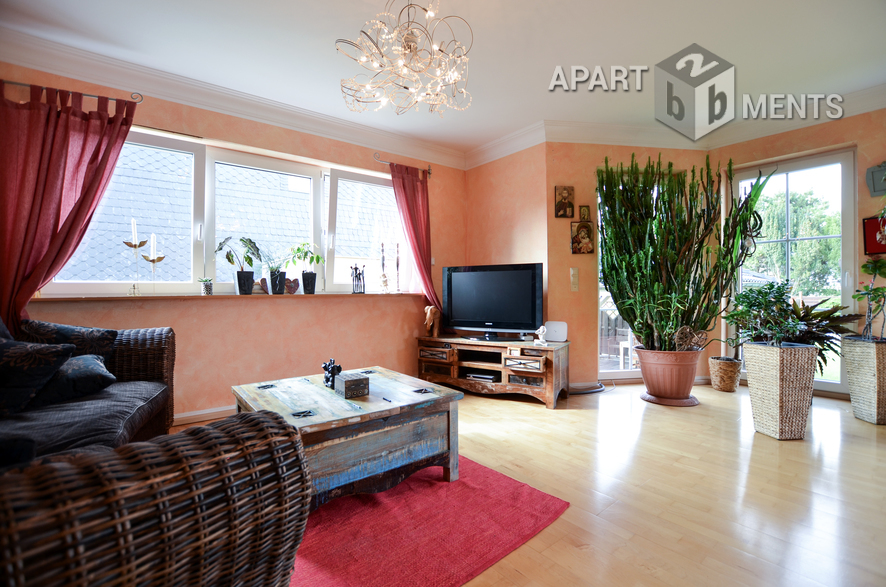 Modernly furnished and spacious apartment with private garden in Leverkusen