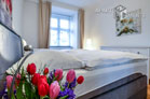 Furnished high quality 4-room-apartment with 2 bedrooms in Cologne-Niehl