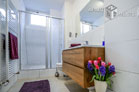 Furnished high quality 4-room-apartment with 2 bedrooms in Cologne-Niehl