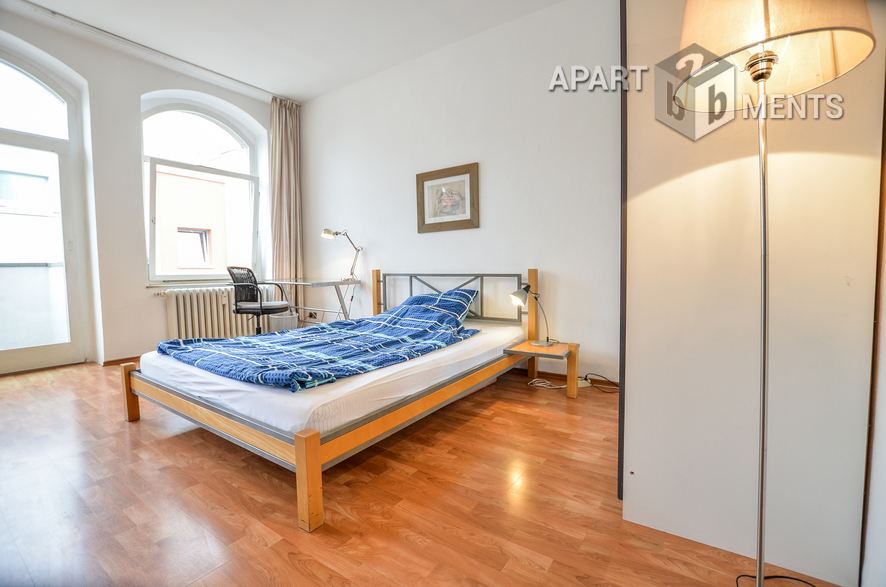 Quiet and furnished 1,5 room partment in the Südstadt