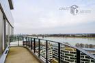 Hochwertig möblierte Studiowohnung mit Blick auf den Rhein in Köln-Bayenthal