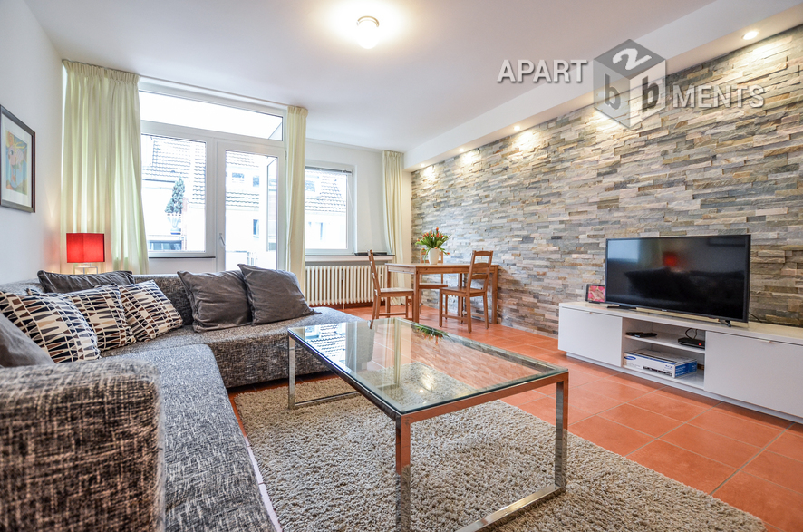 Modern furnished apartment at the Stadtwald in Cologne-Braunsfeld