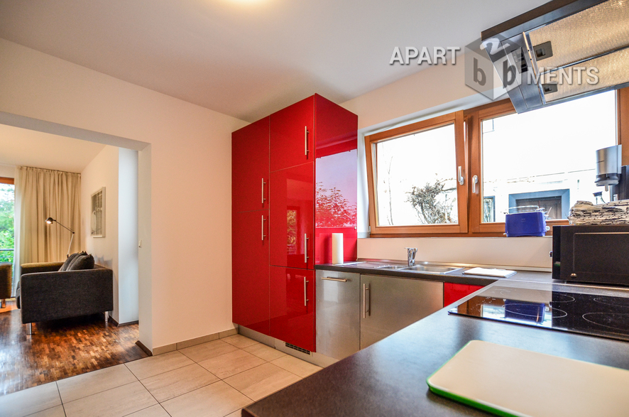 Furnished and bright apartment in Cologne-Weidenpesch