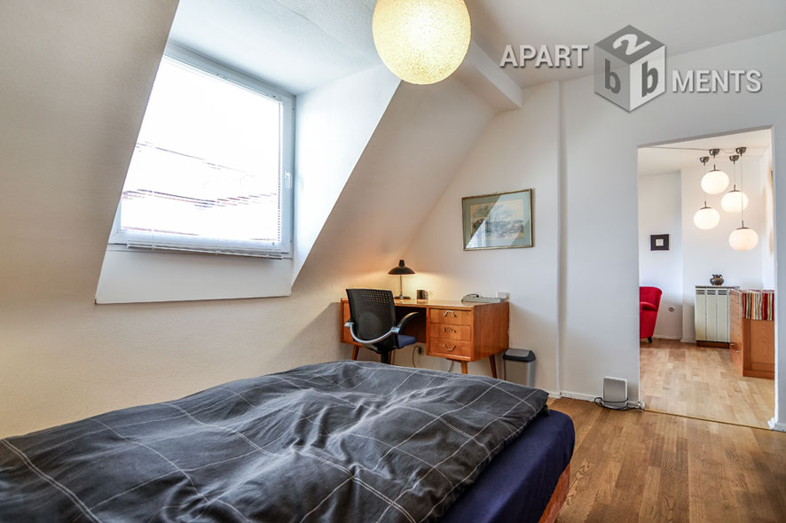 furnished apartment in a very central residential area in Cologne-Altstadt-Süd (old town south)