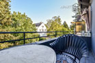 Mediterran möblierte Maisonettewohnung in Köln-Braunsfeld