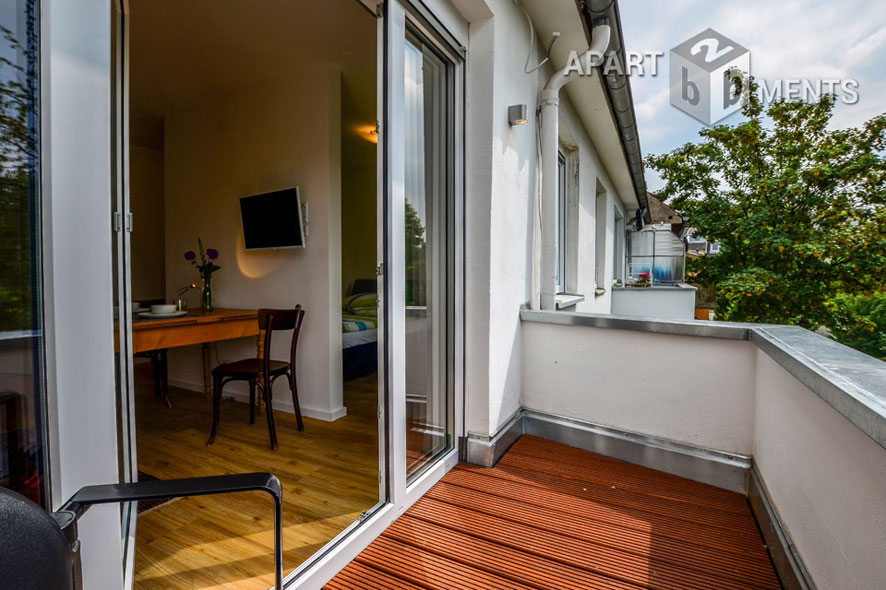 Modern möblierte Wohnung mit Balkon in Köln-Humboldt-Gremberg