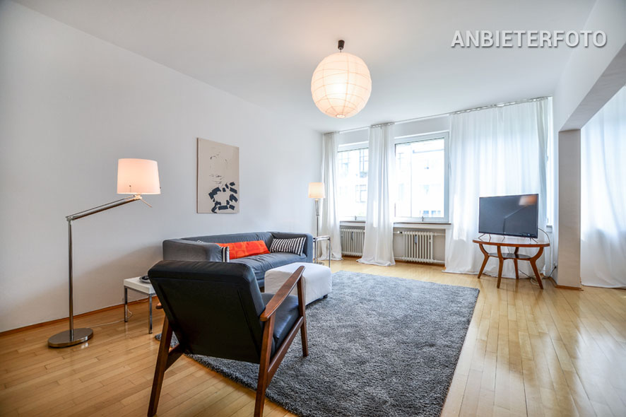 Modern and high quality furnished apartment in Cologne-Neustadt-Süd