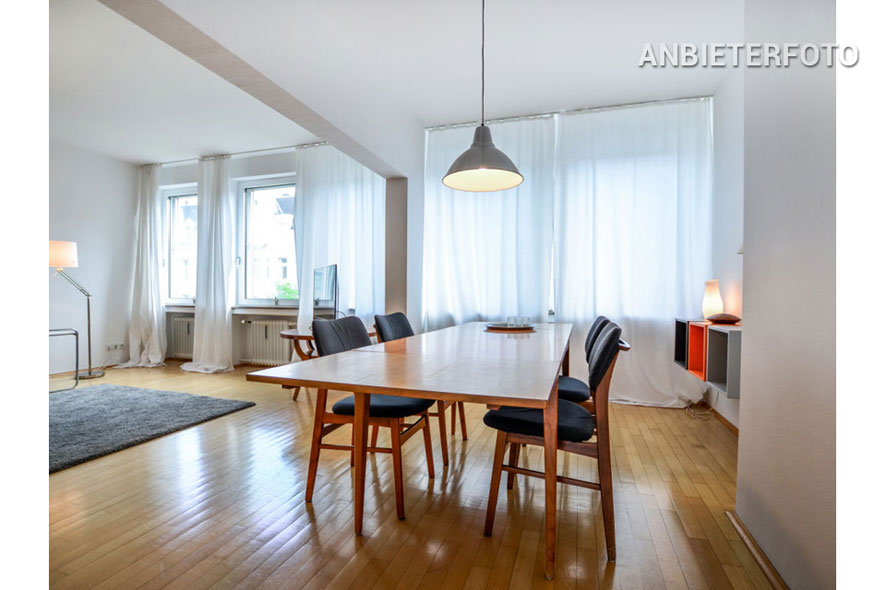 Modern and high quality furnished apartment in Cologne-Neustadt-Süd