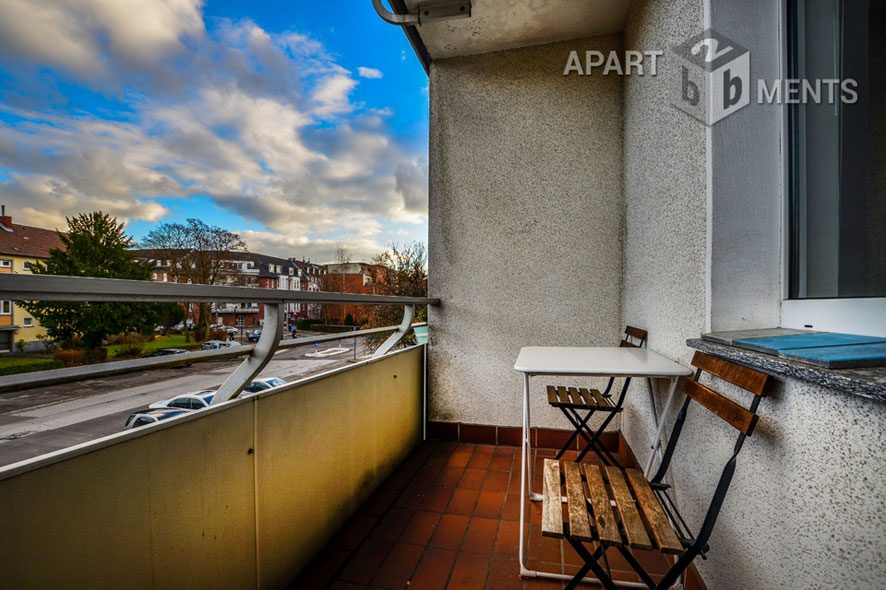 Möblierte und ruhig gelegene Wohnung in Köln-Nippes