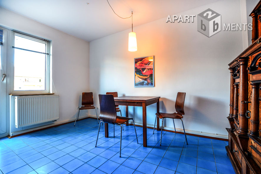 Furnished and quietly situated apartment in Cologne-Nippes