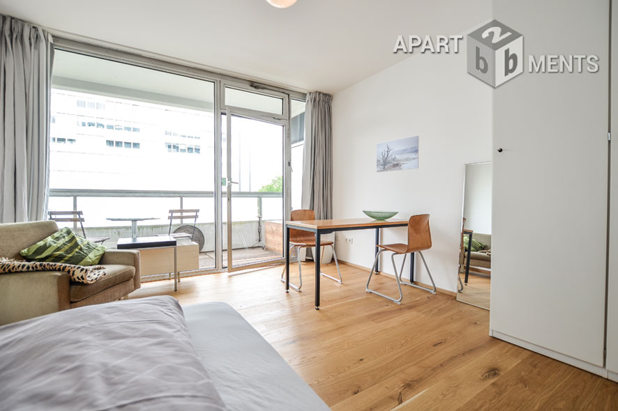 Furnished apartment with balcony in central location in Cologne-Neustadt-North