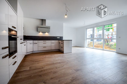 4-Zimmer-Neubauwohnung mit hochwertiger Küche und Balkon in Burscheid